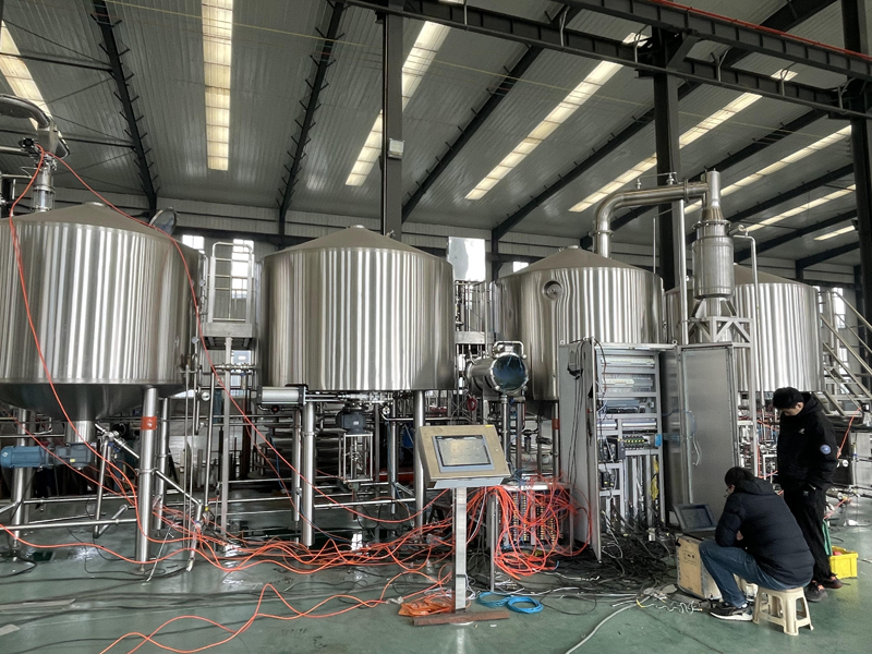 2500L Geautomatiseerde commerciële brouwerij