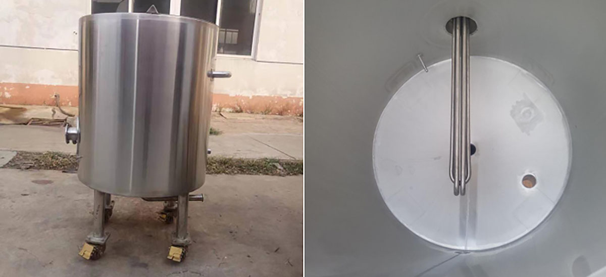 Fabricação de cerveja com aquecimento direto por fogo América 10BBL3