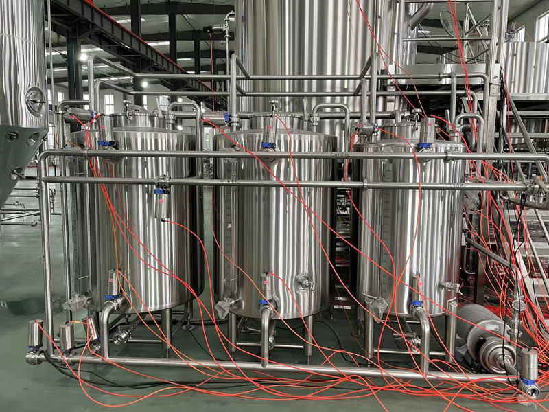Automated brewery CIP system