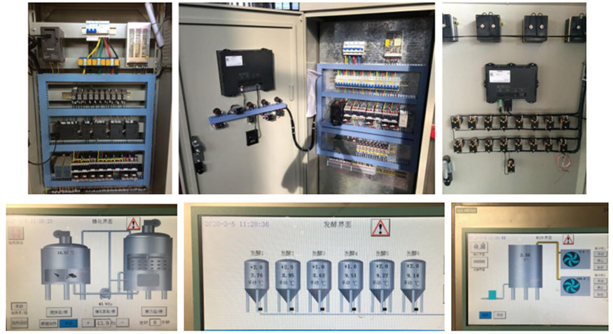 Sistema de control semiautomático de cervexaría01