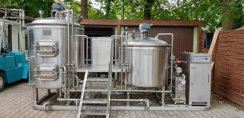 Germany 500L Combination Brewing Equipment1