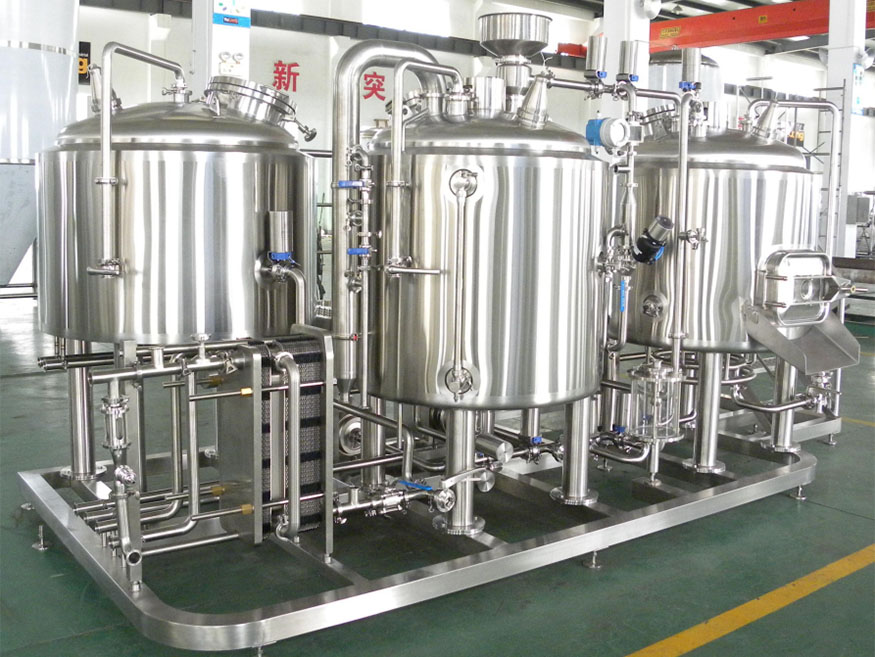 Semi-automatesch Brauerei System 2