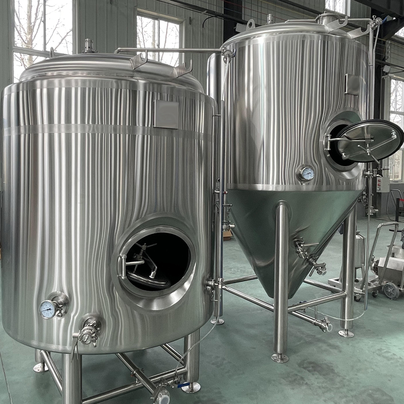 tanques de fabricação de cerveja