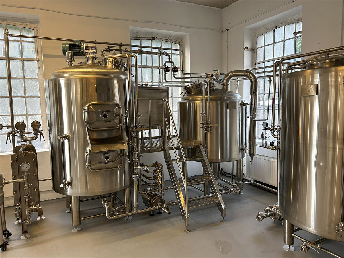 500L compact brewhouse