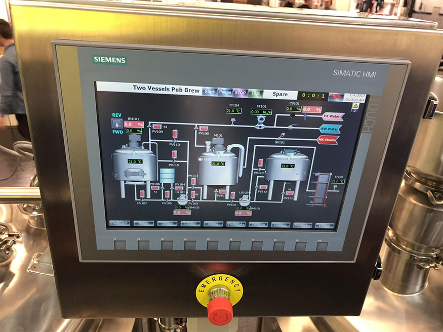 Semi-Automatic Brewery System01