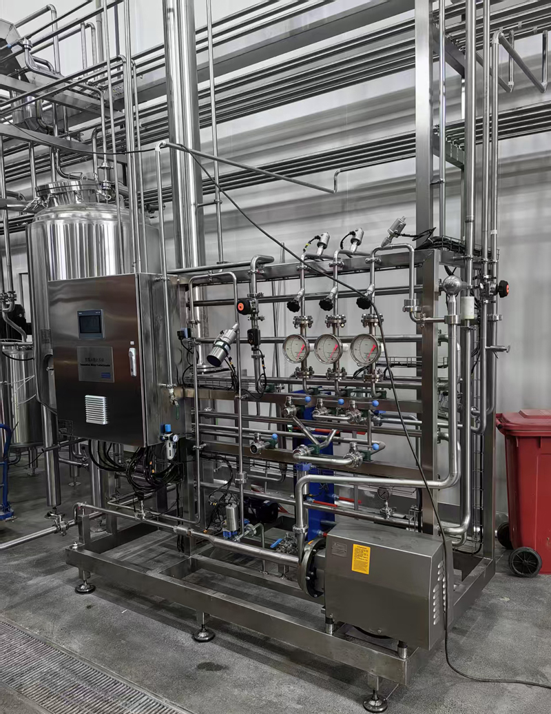 high gravity Dilution system in brewery